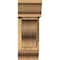 Ekena Millwork Funston Traditional Rough Sawn Bracket w/ Offset Brace, Western Red Cedar, 6"W x 16"D x 16"H BKT0604X16X16FST01RWR - alternate 3